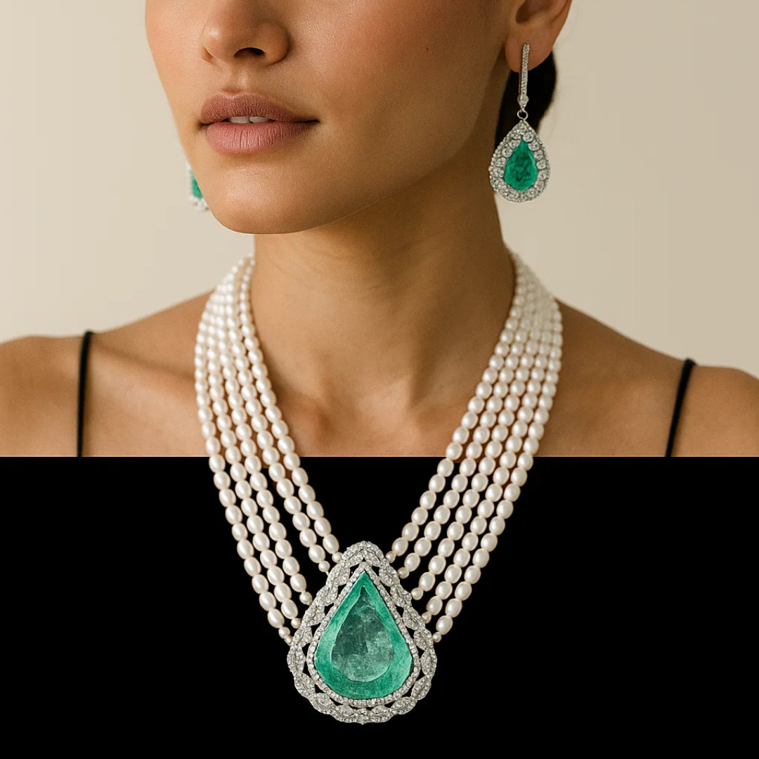 Chandrika Haar Moonlit Soiree Necklace